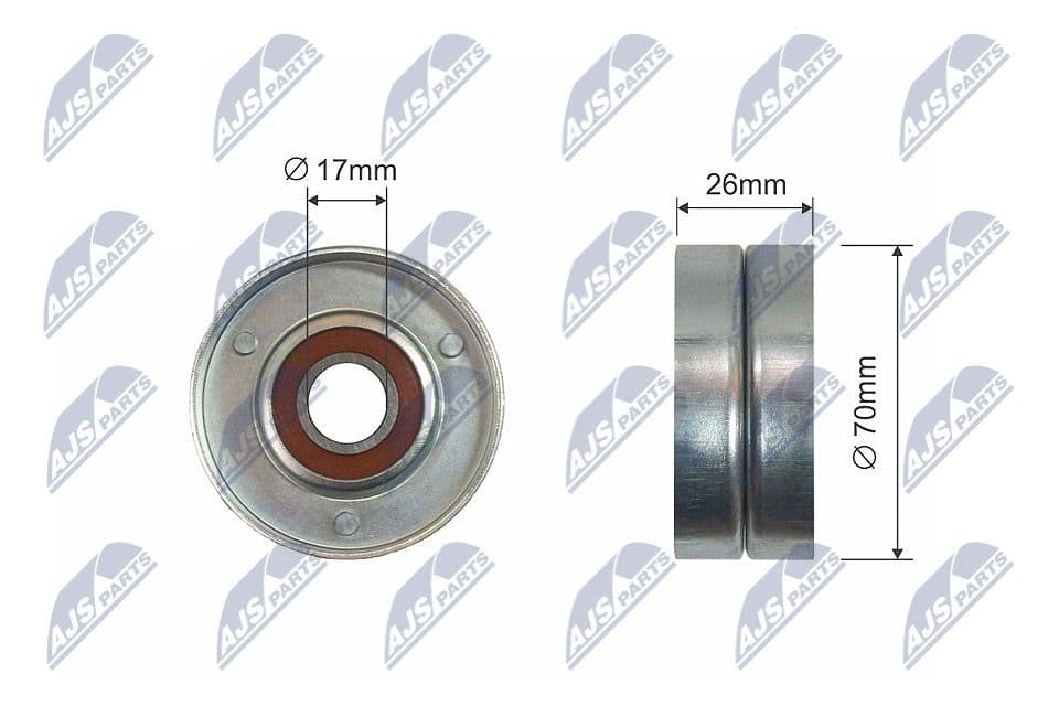 rola intinzator,curea transmisie NTY RNK-PL-013