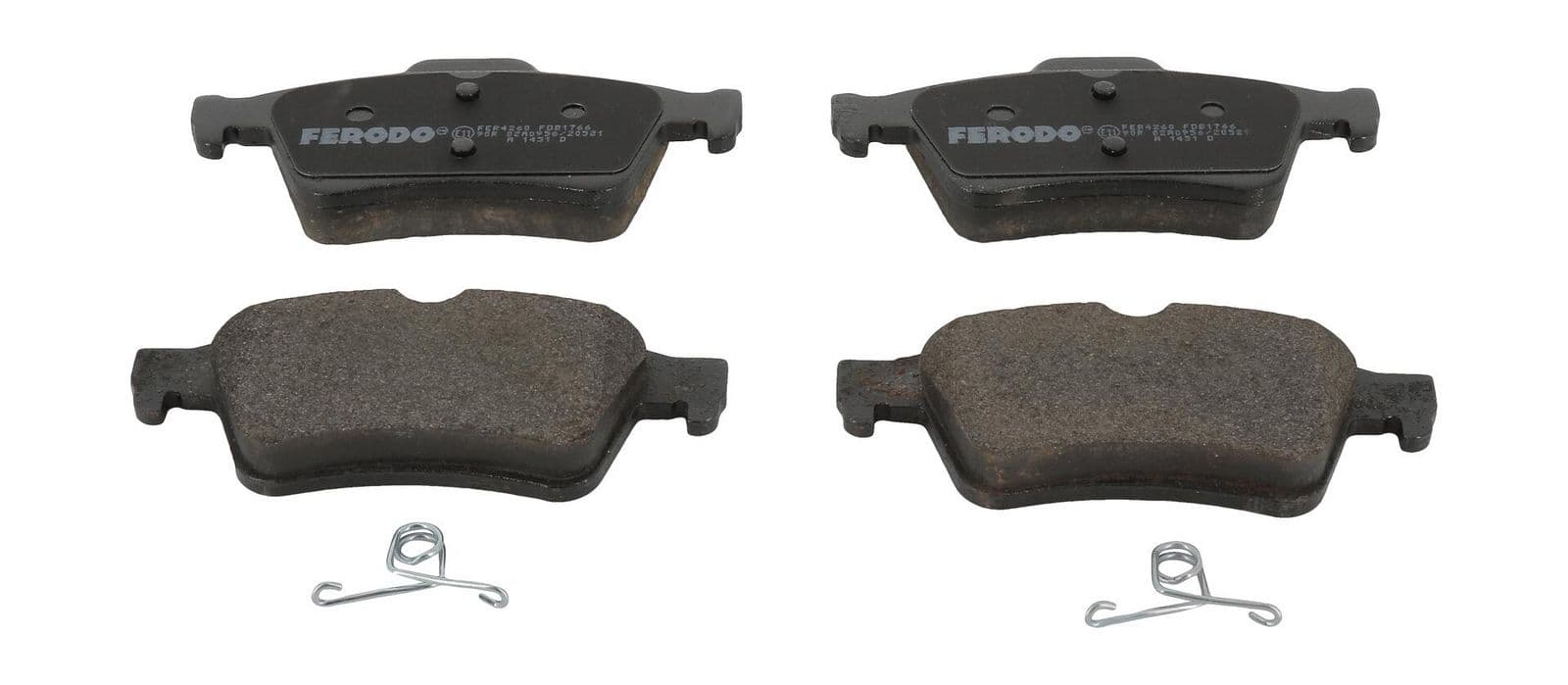 set placute frana,frana disc FERODO FDB1766