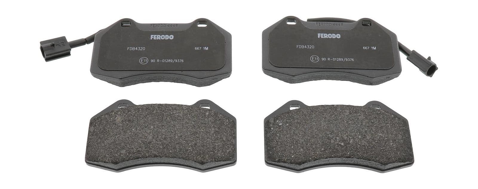 set placute frana,frana disc FERODO PREMIER FDB4320