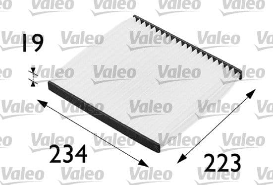 Filtru, aer habitaclu VALEO ESSENTIAL 698279