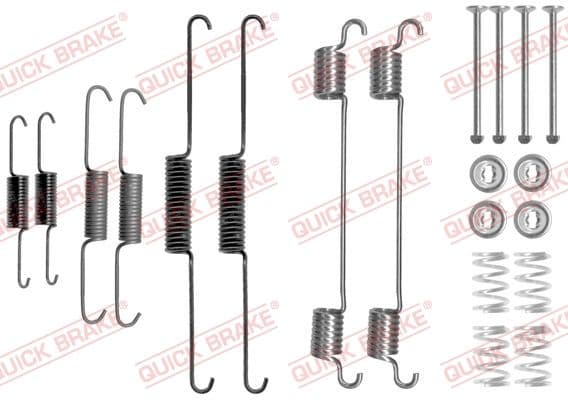 Set accesorii, sabot de frana QUICK BRAKE 105-0817