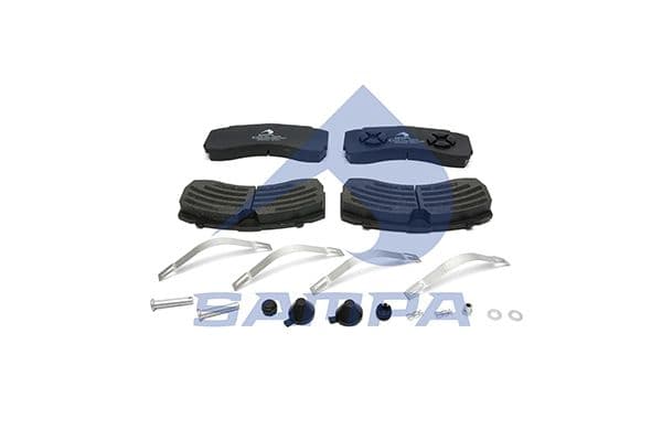 set placute frana,frana disc SAMPA 096.622