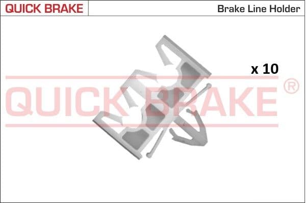 Suport, conducte frana QUICK BRAKE 171-WA-10