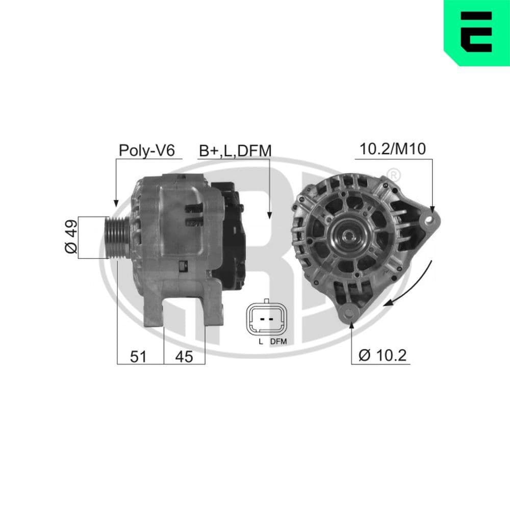 Generator / Alternator ERA 210545A