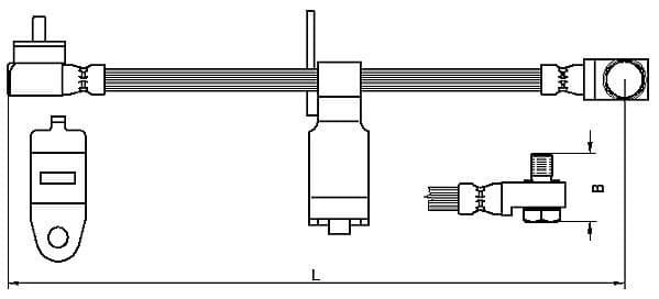Furtun frana METZGER 4112542