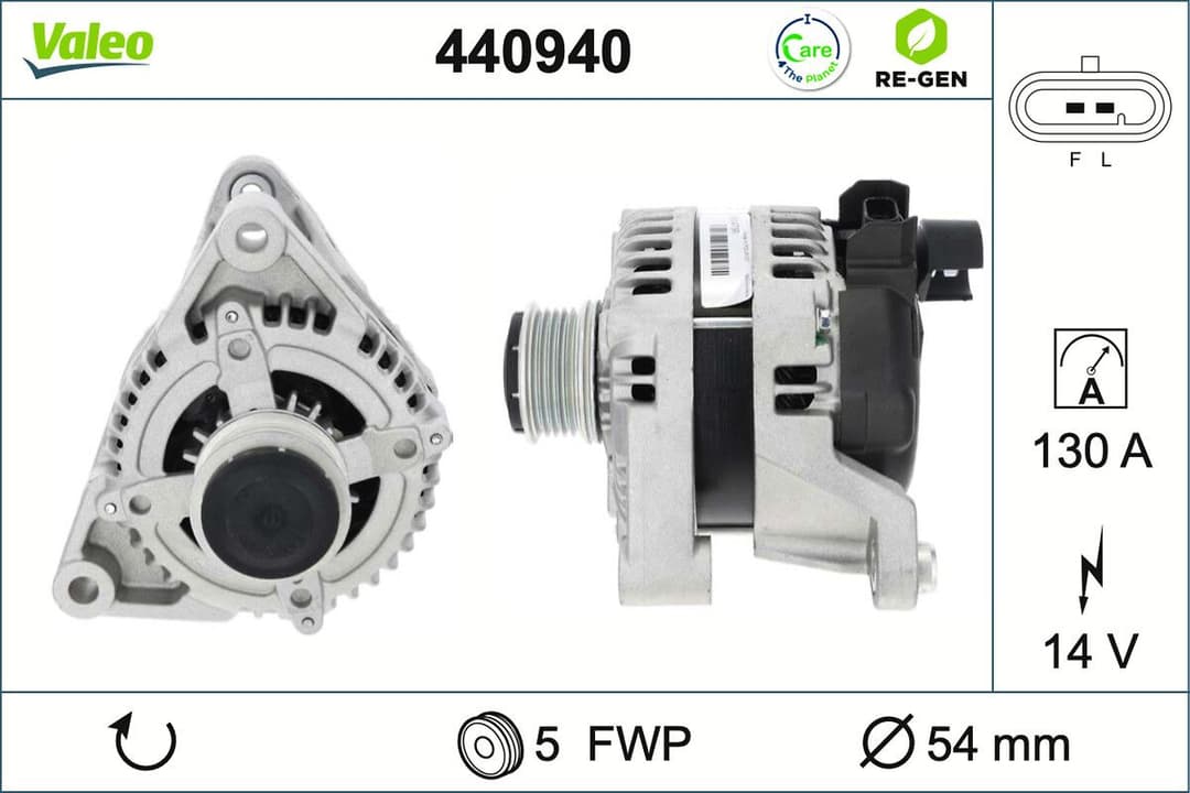 Generator / Alternator VALEO 440940