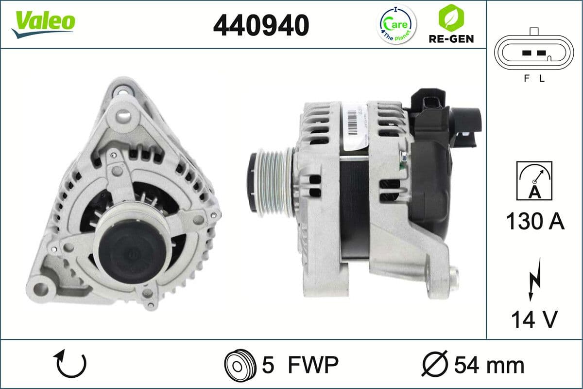 Generator / Alternator VALEO 440940