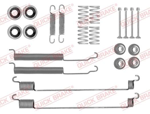 Set accesorii, sabot de frana QUICK BRAKE 105-0843