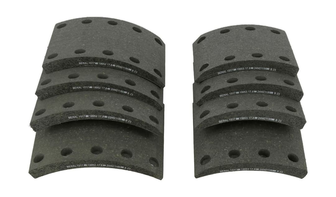 Set garnituri de frictiune, frana tambur BERAL KBL19952.0-1517
