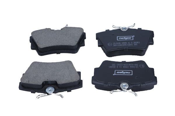 set placute frana,frana disc MAXGEAR 19-0446