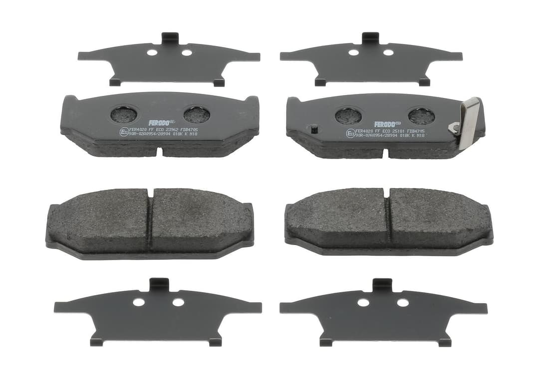 set placute frana,frana disc FERODO PREMIER ECO FRICTION FDB4705