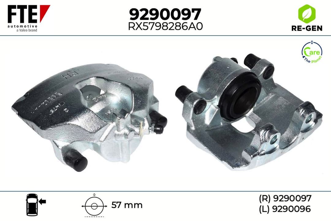 Etrier frana FTE 9290097