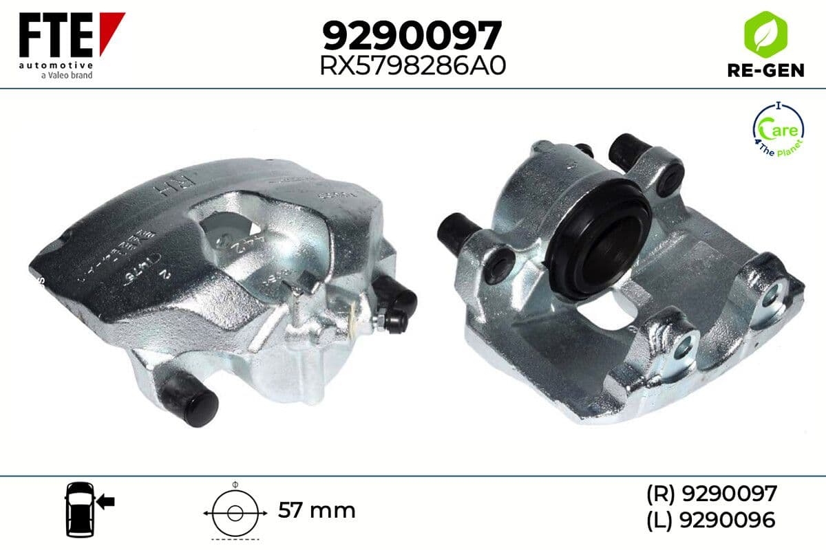 Etrier frana FTE 9290097