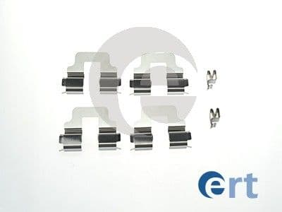 Set accesorii, placute frana ERT 420031
