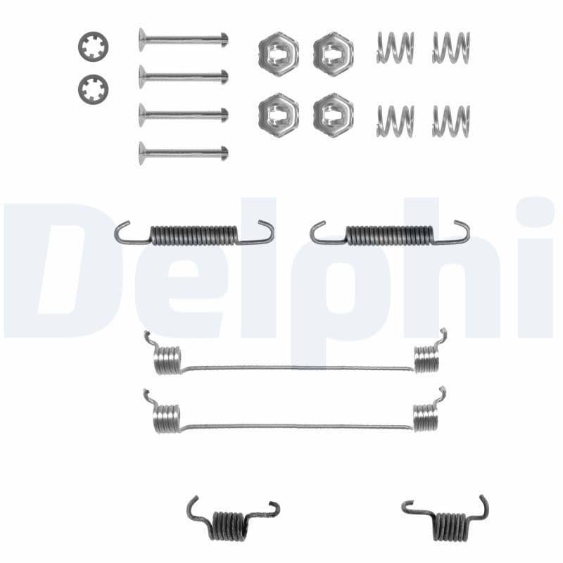 Set accesorii, sabot de frana DELPHI LY1055
