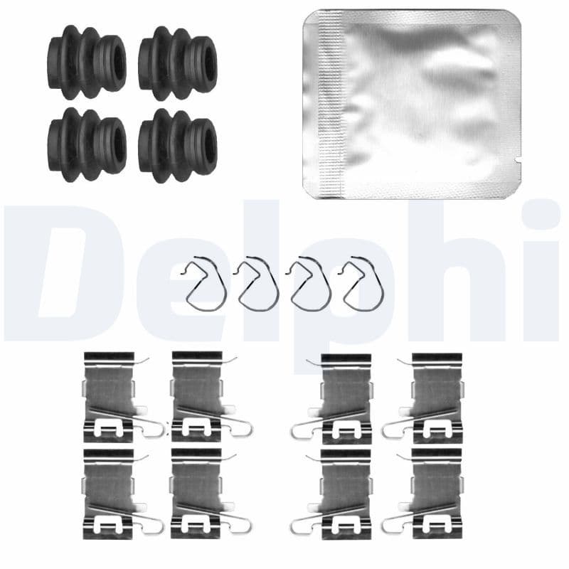 Set accesorii, placute frana DELPHI LX0836