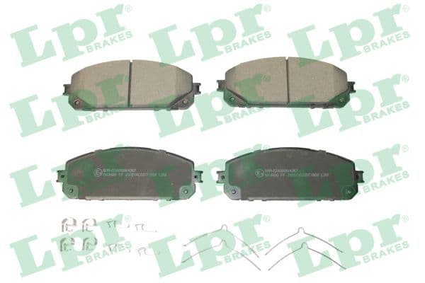 set placute frana,frana disc LPR 05P1956