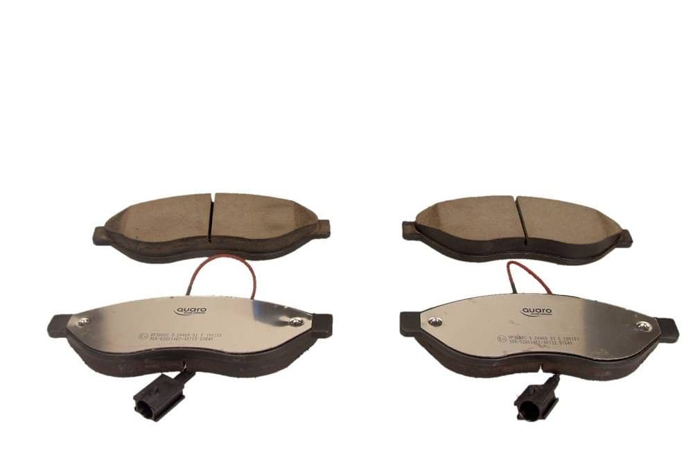 set placute frana,frana disc QUARO SILVER CERAMIC QP3600C