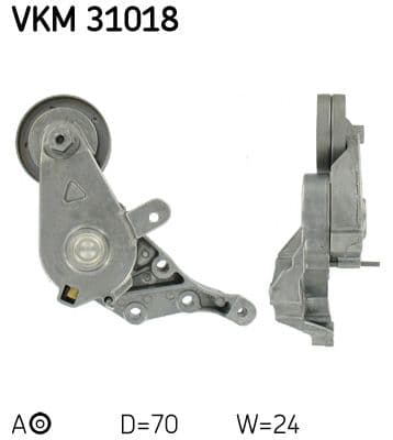 Intinzator curea, curea distributie SKF VKM 31018