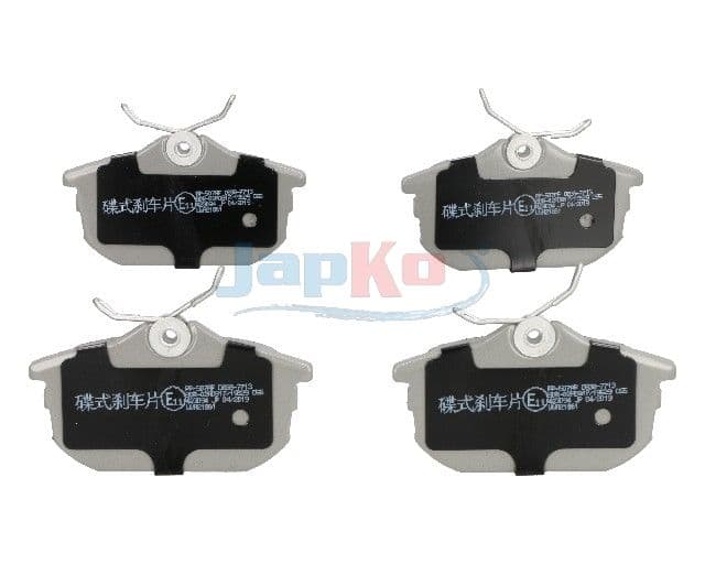 set placute frana,frana disc JAPKO 51507