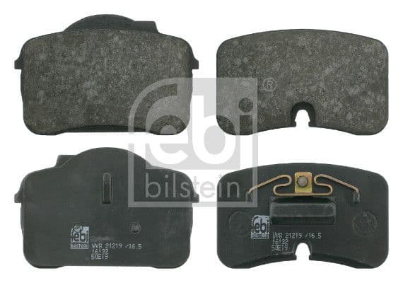 set placute frana,frana disc FEBI BILSTEIN 16132