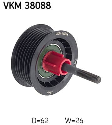 Rola ghidare/conducere, curea transmisie SKF VKM 38088