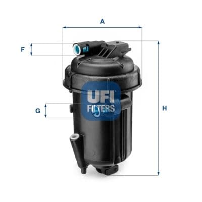 filtru combustibil UFI 55.163.00