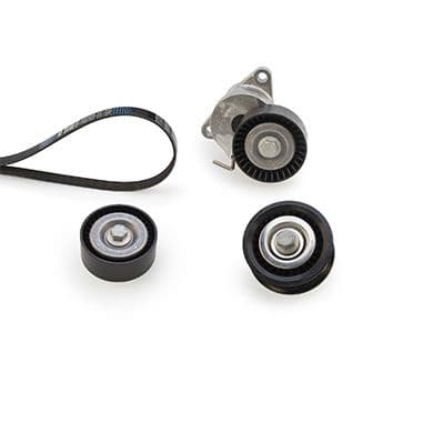 Set curea transmisie cu caneluri GATES Micro-V® UNIQUE FIT K016PK1853XS