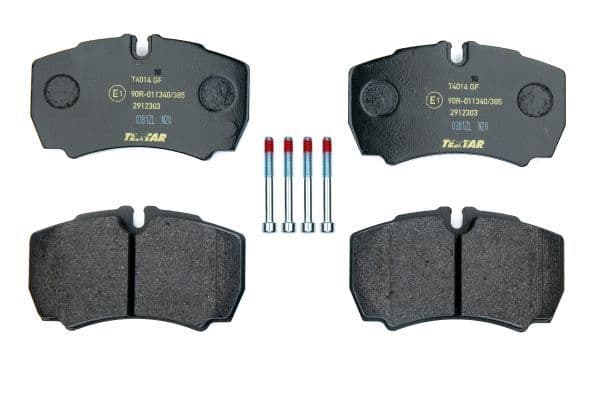 set placute frana,frana disc TEXTAR 2912303