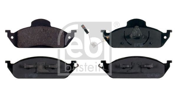 set placute frana,frana disc FEBI BILSTEIN 16410