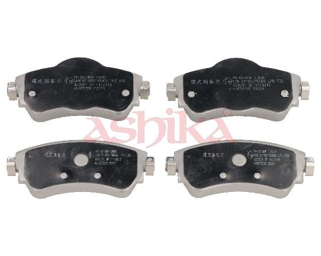 set placute frana,frana disc ASHIKA 50-00-0614