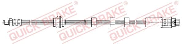 Furtun frana QUICK BRAKE 35.911