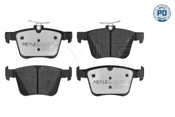 set placute frana,frana disc MEYLE -PD: Advanced performance and design. 025 250 0916/PD