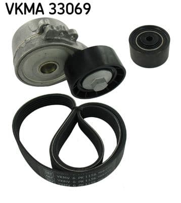 Set curea transmisie cu caneluri SKF VKMA 33069