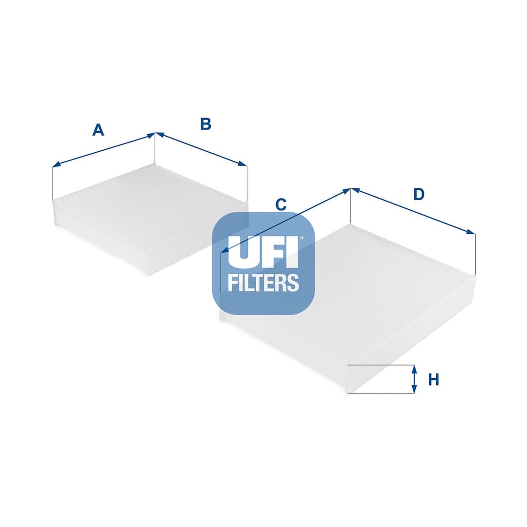 Filtru, aer habitaclu UFI 53.143.00