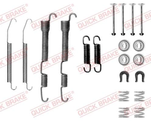Set accesorii, sabot de frana QUICK BRAKE 105-0761
