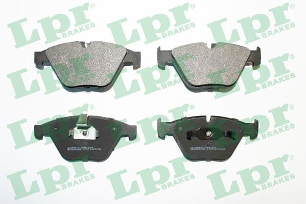 set placute frana,frana disc LPR 05P1510