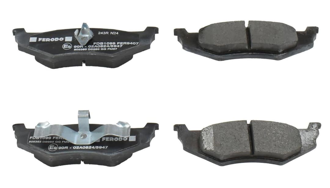 set placute frana,frana disc FERODO PREMIER FDB1099
