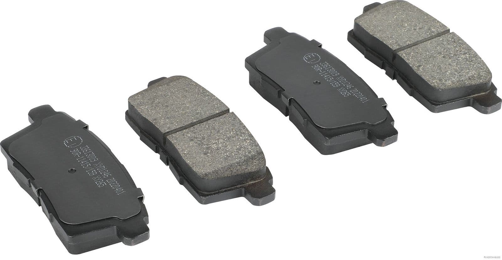 set placute frana,frana disc HERTH+BUSS JAKOPARTS J3613009