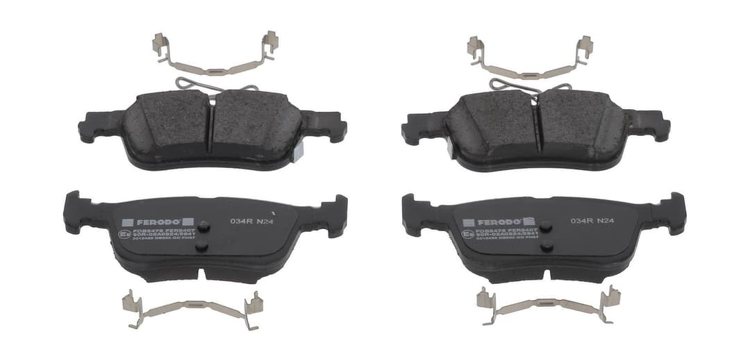 set placute frana,frana disc FERODO PREMIER ECO FRICTION FDB5478