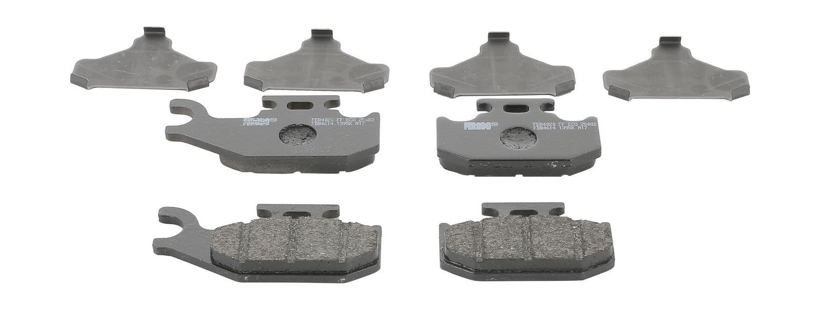 set placute frana,frana disc FERODO PREMIER ECO FRICTION FDB4614