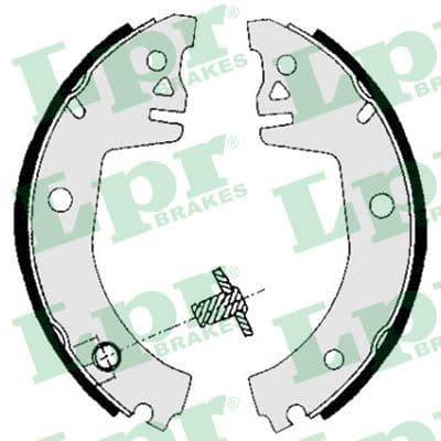 Set saboti frana LPR 05780