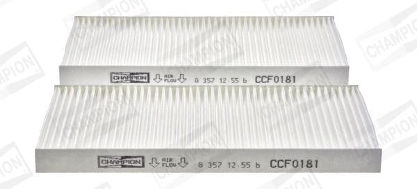 Filtru, aer habitaclu CHAMPION CCF0181