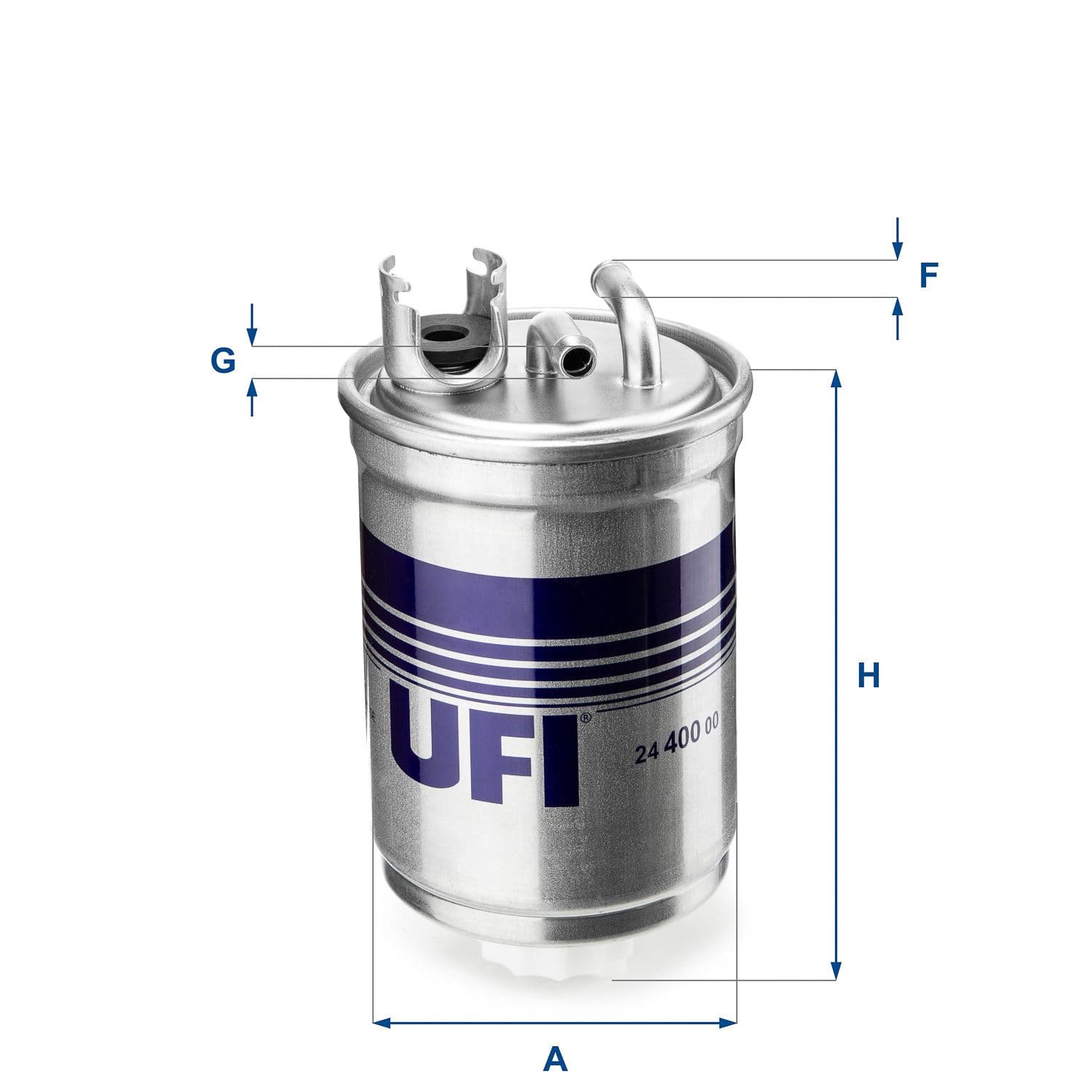 filtru combustibil UFI 24.400.00