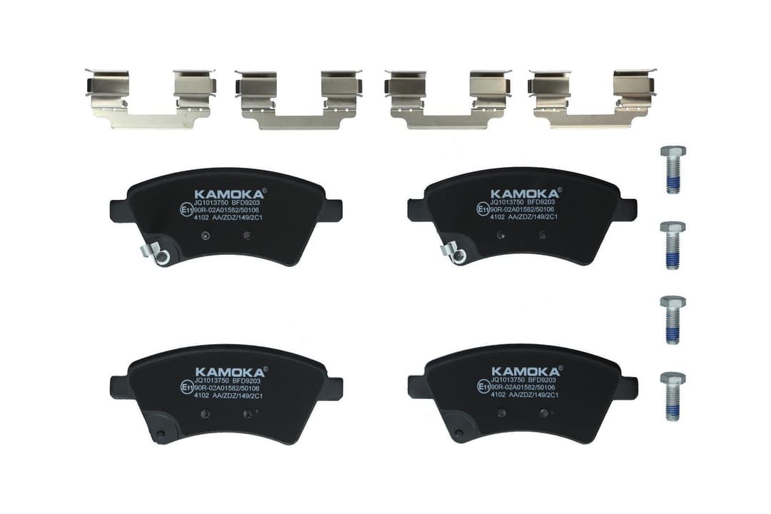 set placute frana,frana disc KAMOKA JQ1013750