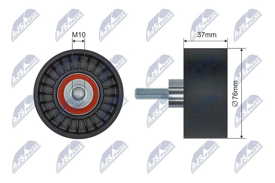 rola intinzator,curea transmisie NTY RNK-FR-061