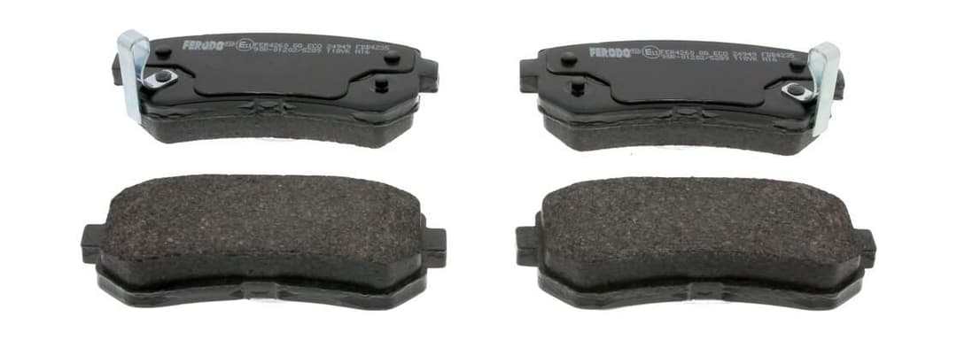 set placute frana,frana disc FERODO PREMIER ECO FRICTION FDB4235