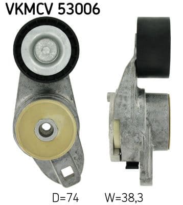 Intinzator curea, curea distributie SKF VKMCV 53006