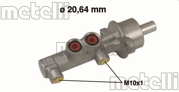 Pompa centrala, frana METELLI 05-0538