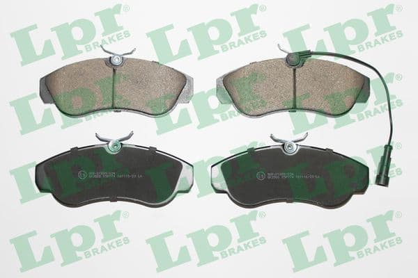 set placute frana,frana disc LPR 05P774